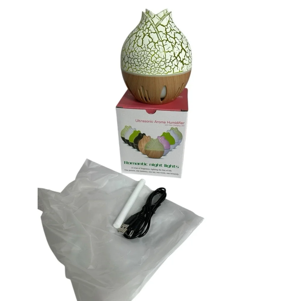 ultrasonic aroma‎ humidifier color changing diffuser essential oil green brown